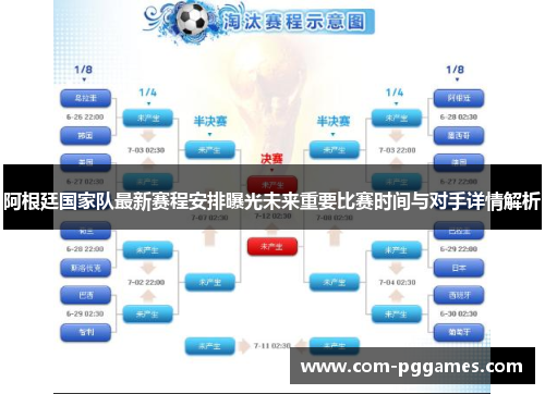 阿根廷国家队最新赛程安排曝光未来重要比赛时间与对手详情解析